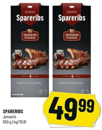 Løvbjerg Spareribs 650g tilbud