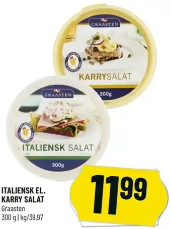 Løvbjerg Italiensk El. Karry Salat 300g tilbud