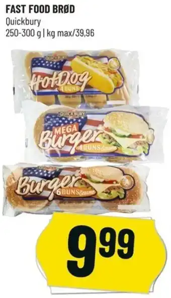 Løvbjerg Fast Food Brød 250-300g tilbud