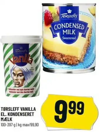 Løvbjerg Tørsleff Vanilla El. Kondenseret Mælk 100-397g tilbud