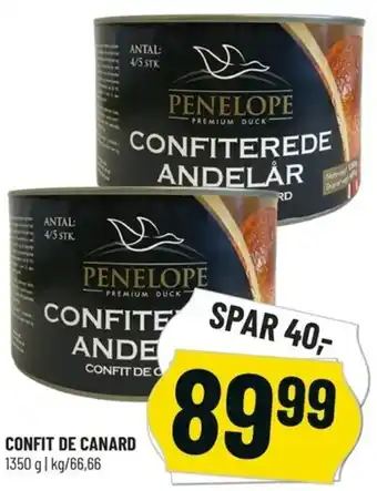 Confit De Canard 1350 g