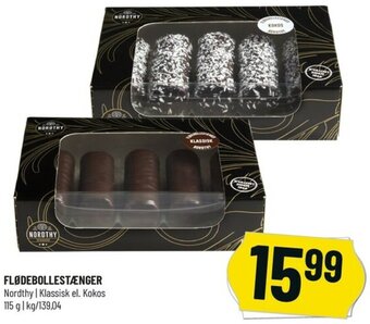 Flødebollestænger 115 g
