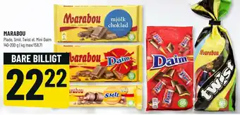 Løvbjerg Marabou 140-200g tilbud