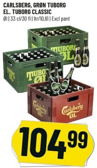 Løvbjerg Carlsberg, Grøn Tuborg El. Tuborg Classic tilbud