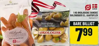 Løvbjerg 1 Kg Økologiske Danske Gulerødder El. Kartofler tilbud