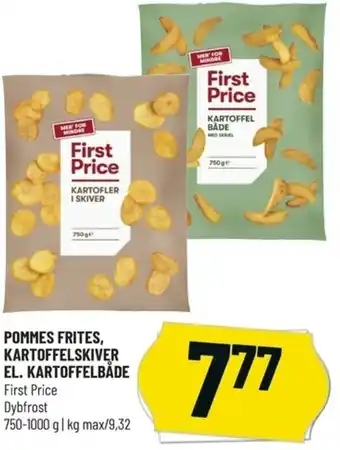 Løvbjerg Pommes Frites, Kartoffelskiver El. Kartoffelbåde 750-1000g tilbud