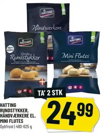 Løvbjerg Hatting Rundstykker, Håndværkere El. Mini Flutes tilbud