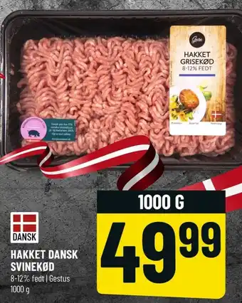 Løvbjerg Hakket Dansk Svinekød 1000g tilbud
