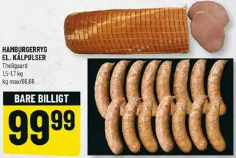 Løvbjerg Hamburgerryg El. Kålpølser tilbud