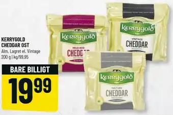 Løvbjerg Kerrygold Cheddar OST 200g tilbud