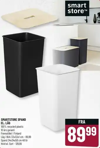 Smartstore Spand El. Låg