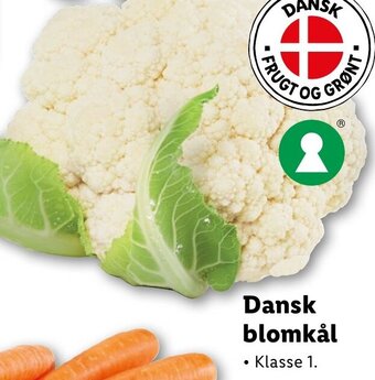 Lidl Dansk Blomkål tilbud