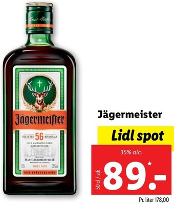 Lidl Jägermeister tilbud