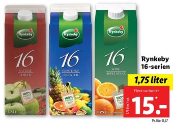 Lidl Rynkeby 16-Serien 1,75 Liter tilbud