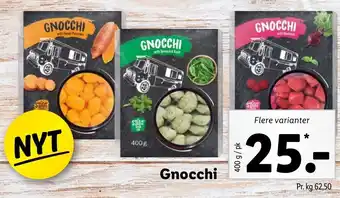 Lidl Gnocchi 400g tilbud