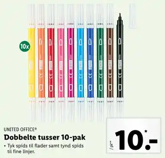 Lidl Dobbelte Tusser 10-Pak tilbud