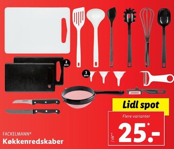 Lidl Køkkenredskaber tilbud