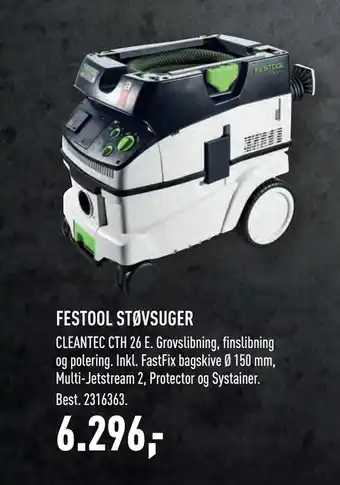 Johannes Fog FESTOOL STØVSUGER tilbud