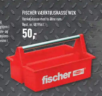 FISCHER VÆRKTØJSKASSE WZK