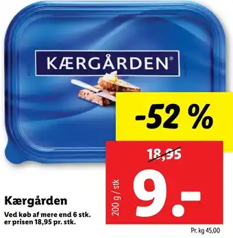 Lidl Kærgården 200 g tilbud