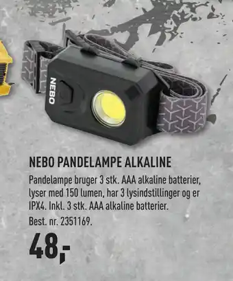 NEBO PANDELAMPE ALKALINE