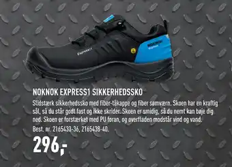 Johannes Fog NOKNOK EXPRESS1 SIKKERHEDSSKO tilbud