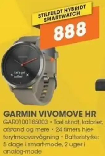 Garmin Vivomove Hr GARO100185003