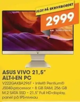 Expert Asus Vivo 21,5" ALT-I-EN PC tilbud