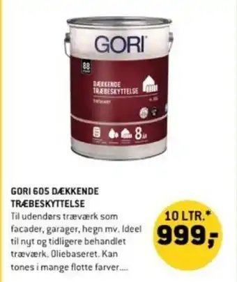 XL-BYG GORI 605 DÆKKENDE TRÆBESKYTTELSE tilbud
