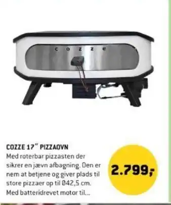 XL-BYG COZZE 17" PIZZAOVN tilbud