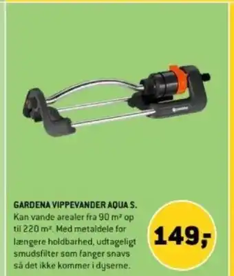 XL-BYG GARDENA VIPPEVANDER AQUA S tilbud