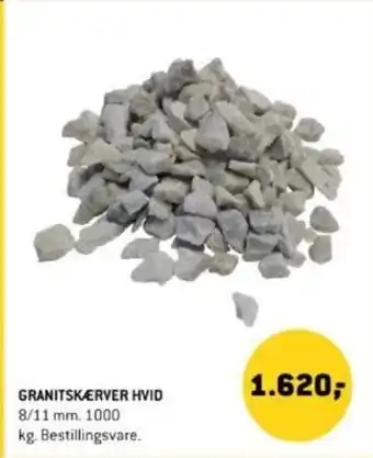 XL-BYG GRANITSKÆRVER HVID tilbud