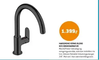 XL-BYG HANSGROHE VERNIS BLEND M35 KØKKENARMATUR tilbud