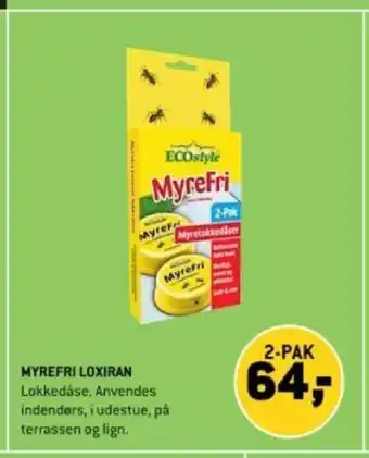 XL-BYG MYREFRI LOXIRAN tilbud