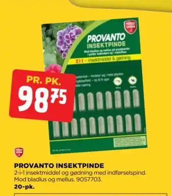 jem & fix PROVANTO INSEKTPINDE tilbud