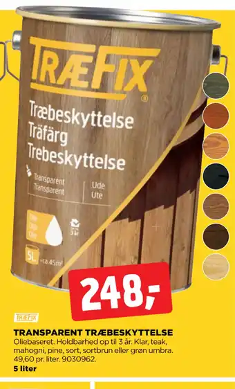 jem & fix TRANSPARENT TRÆBESKYTTELSE tilbud