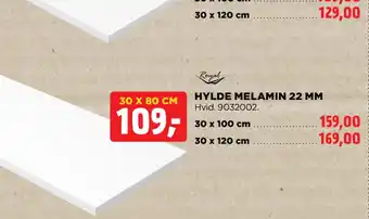 jem & fix HYLDE MELAMIN 22 MM tilbud