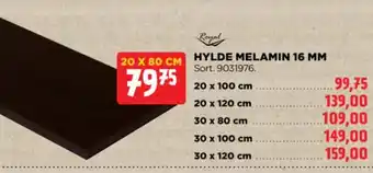 jem & fix HYLDE MELAMIN 16 MM tilbud