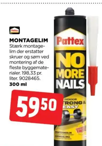 jem & fix MONTAGELIM tilbud