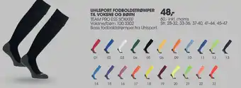 Sportigan Uhlsport Fodboldstrømper Til Voksne Og Børn 60 Inkl.Moms tilbud