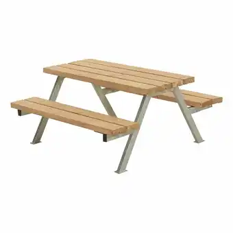 Bauhaus Plus bord-/bænkesæt Alpha Junior ThermoWood 118 cm tilbud