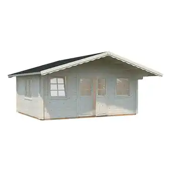 Bauhaus Palmako hytte Helena ubehandlet 18,6 m² tilbud