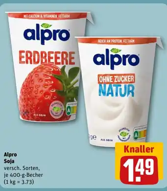 REWE Alpro Soja tilbud