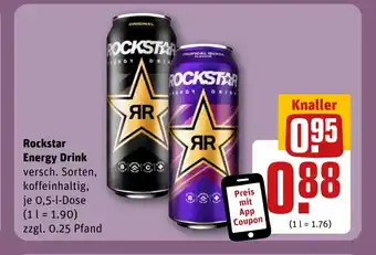 REWE DE Rockstar Energy Drink tilbud