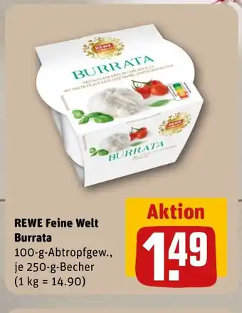 REWE REWE Feine Welt Burrata tilbud