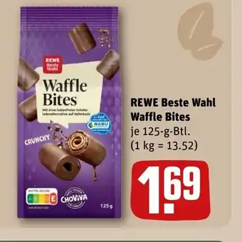 REWE REWE Beste Wahl Waffle Bites tilbud