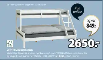 VESTERVIG KØJESENG
