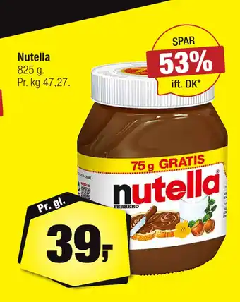 Calle Nutella tilbud