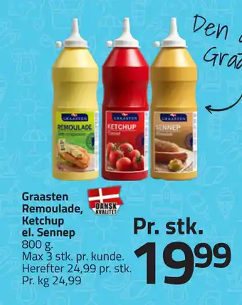 Fleggaard Graasten Remoulade, Ketchup el. Sennep tilbud