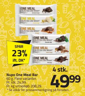 Fleggaard Nupo One Meal Bar tilbud